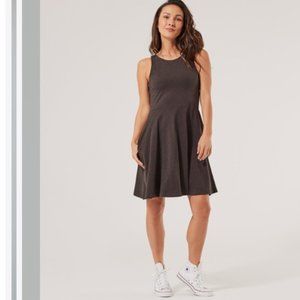 Women’s Sleeveless Fit & Flare Dress - Charcoal